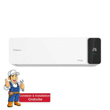 Climatiseur BIOLUX INVERTER Smart 12000 BTU Chaud / Froid - Blanc Avec Installation et livraison gratuites