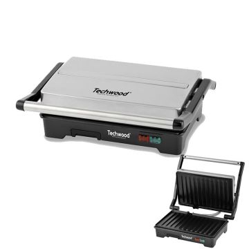 Appareil à Panini Grill TPG-1756 750W Inox TECHWOOD