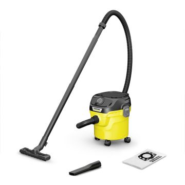 Aspirateur Eau et Poussièrre KWD1 1000W Jaune-Noir KARCHER