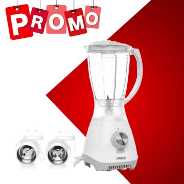 Blender Avec Deux Accessoires 212073 430W Blanc PRINCESS