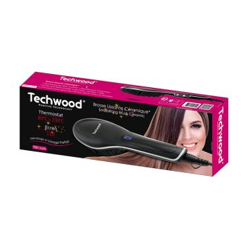 Brosse LissanteTBC-229 Ceramique Noir TECHWOOD