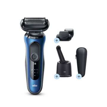 Rasoir Rechargeable 61-B7500CC Serie6 Sensoflex Noir BRAUN