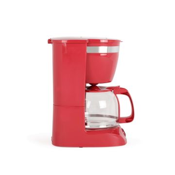 Machine à Café Filtre DOD163RC 800W Rouge LIVOO