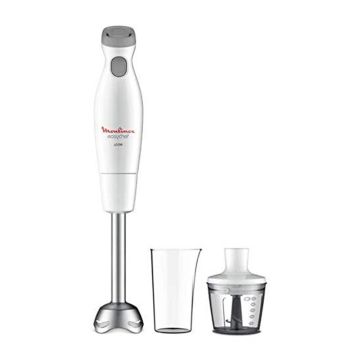 Mixeur Plongeant EASYCHEF 2en1 DD452110 450W Blanc MOULINEX