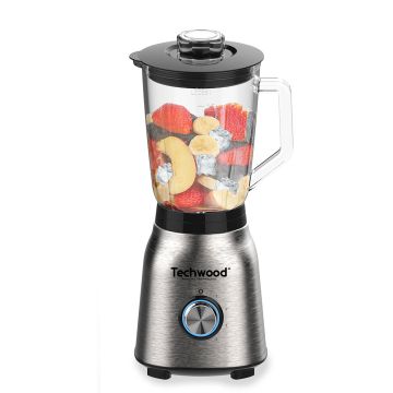 Blender Bol En Verre TLBI-1250 1250W Inox TECHWOOD