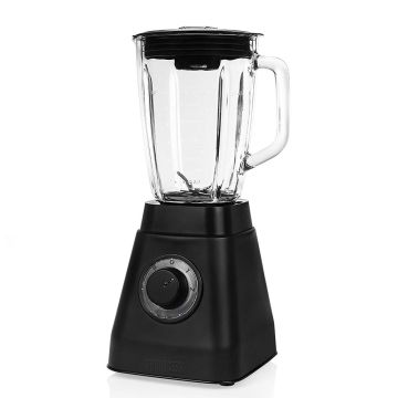 Blender Bol En Verre 212085 1000W Inox-Noir PRINCESS