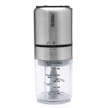 Mini Blender & Hachoir 221080 350W Inox PRINCESS