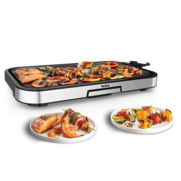 Plancha Grill Electrique XL CB631D10 2300W Noir TEFAL