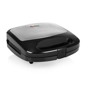 Appareil Panini 3en1, Gaufre, Croque-monsieur SA-3070 800W Noir & Silver TRISTAR