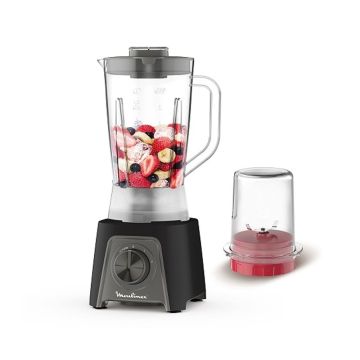 Blender Avec Moulin LM2C3125 450W Noir MOULINEX