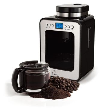 Cafetière Électrique COALA BROWN MASTER 600W Avec Moulin - Inox