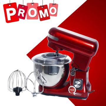 Robot Pétrin FLORENCE MK-3705 1500W  Rouge