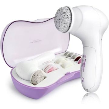 Set de Manucure et Pédicure 9EN1 TOUCHBEAUTY TB-0601B - Blanc