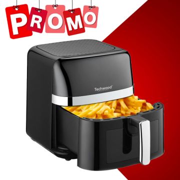  AIR FRYER TECHWOOD 8 Litres 1700W - Noir / TFR-806SHD