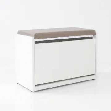 Porte Chaussures Banquette SOTUFAB PC27BC - Blanc