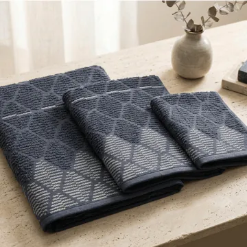 Serviette De Bain 50x90 KHT25-29 Gris 