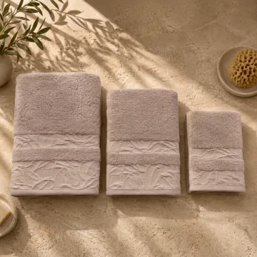 Serviette De Bain 50x90 KHT25-63 Rose