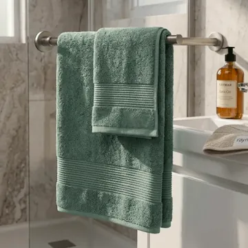 Serviette De Bain KAYNAK 50x90 KHT25-66 Vert