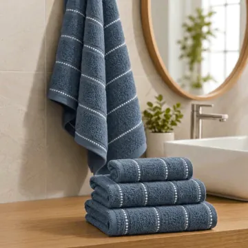 Serviette De Bain 30x40 KHT25-01 Gris