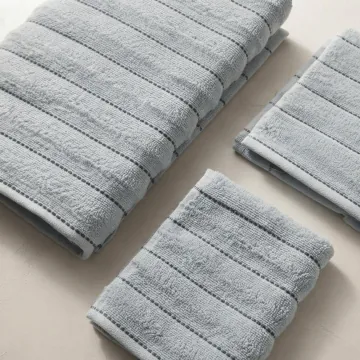 Serviette De Bain KAYNAK 50x90 KHT25-01 Gris