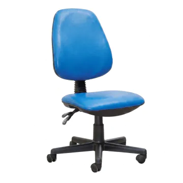 Chaise Secrétariat SOTUFAB Sans Accoudoir Bleu