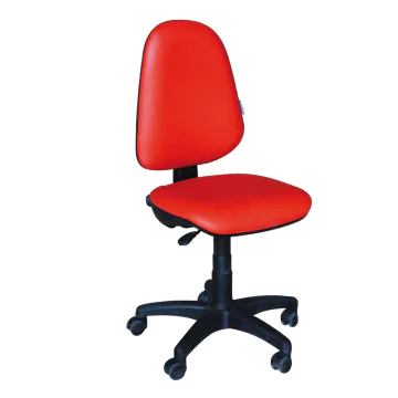 Chaise Secrétariat SOTUFAB Sans Accoudoir Rouge