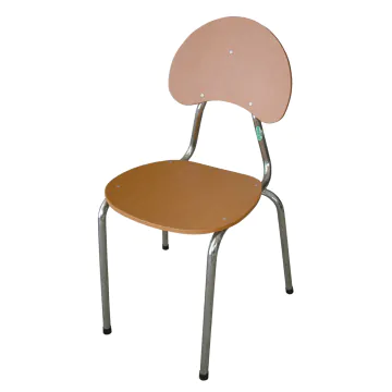 Chaise Chrome Familia Assise SOTUFAB Noyer