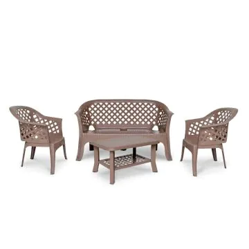 Salon De Jardin SOTUFAB Larina Taupe