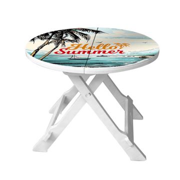 Table Pliante Ronde KOLL YOUM