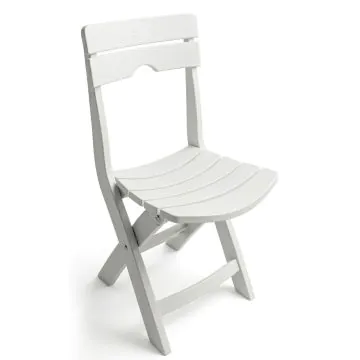 Chaise Pliante HOME LINE Blanc 