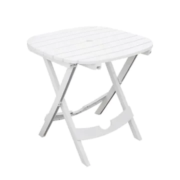 Table Pliante HOME LINE Blanc 