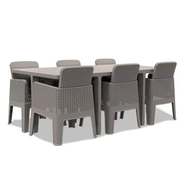 Salon de Jardin HOME LINE 6 Places 