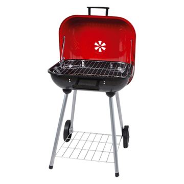 Barbecue à Charbon Carré Avec Roues HOME LINE YH19018
