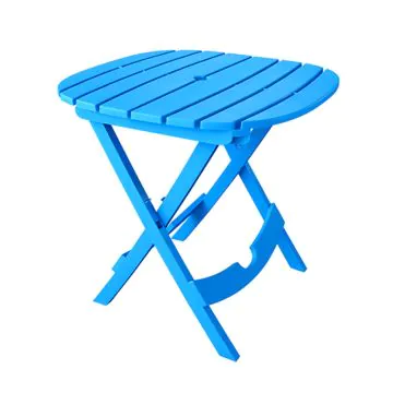 Table Pliante HOME LINE Couleur ( vanille/Bleu/Vert )