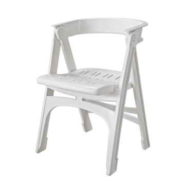 Chaise Pliable Rimel SOTUFAB Blanc 