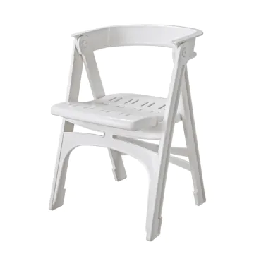Chaise Pliable Rimel SOTUFAB Blanc 
