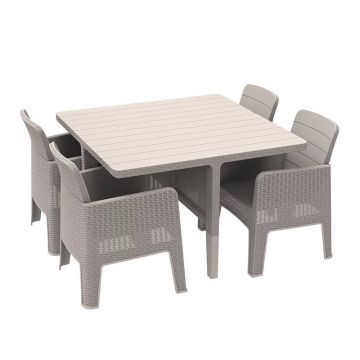 Salon De Jardin  SOFPINCE Antalya 4 Places