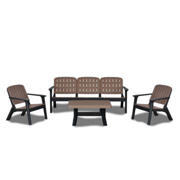 Salon De Jardin  SOFPINCE SILVA 5 Places