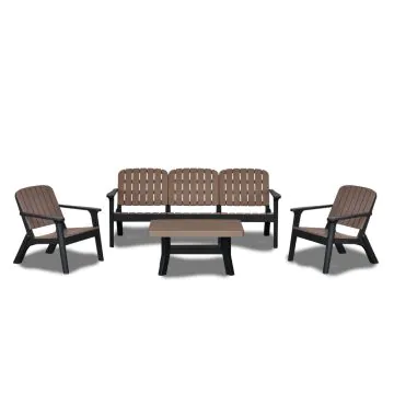 Salon De Jardin  SOFPINCE SILVA 5 Places