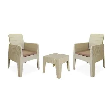 Salon Jardin SOTUFAB GAMMARTH - Grège