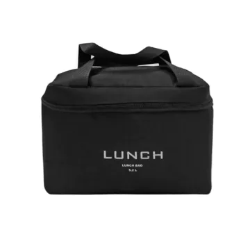 Sac Isotherme Noir , Bleu et Gris 