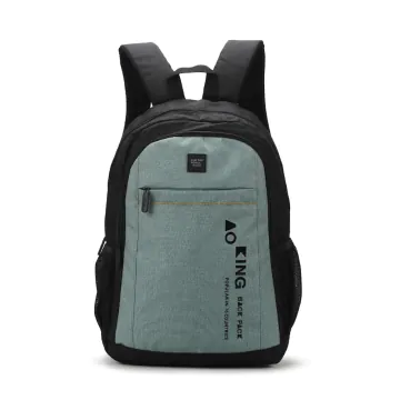 Sac a Dos Scolaire  Noir et Vert 