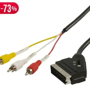 Cable Peri Male + 3 RCA 1,2