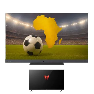 TV TOSHIBA 55'' QLED SMART UHD 4K Android S Z770 + TV 32" Gratuit 