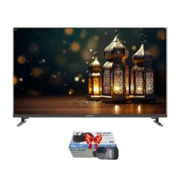 Tv MAXWELL 55" MG60 QLed 4K Smart Google Tv+ Récepteur Gratuit