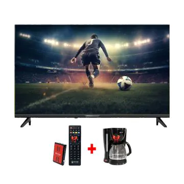 TV STARONE 43" FHD LED TV + Récepteur Starone et Cafetière Gratuites