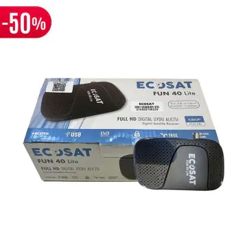 Récepteur  ECOSAT FUN 40 Lite +2 Abonnements (12 mois MATADOR / 12 MOIS FUNCAM Lite)