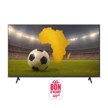 TV Hisense 50" A6N 4K UHD Smart Tv Noir + Bon D'achat 40 DT