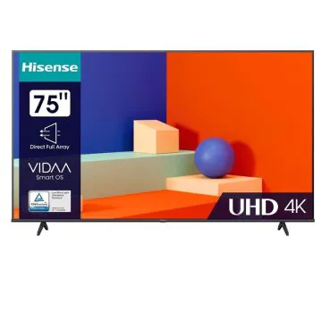  TV HISENSE 75″ Smart Série A6K 4K UHD - Noir 