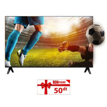 Tv TCL 43" S5K QLED Full HD Smart avec Récepteur intégré + Bon D'achat 50 Dt